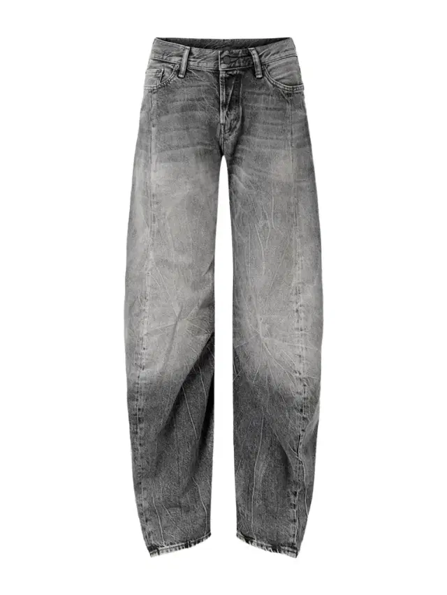 2006f Low-rise Barrel-leg Jeans