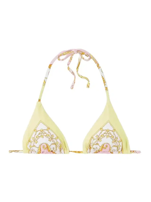 Printed Triangle Bikini Top Printed Triangle Bikini Top
