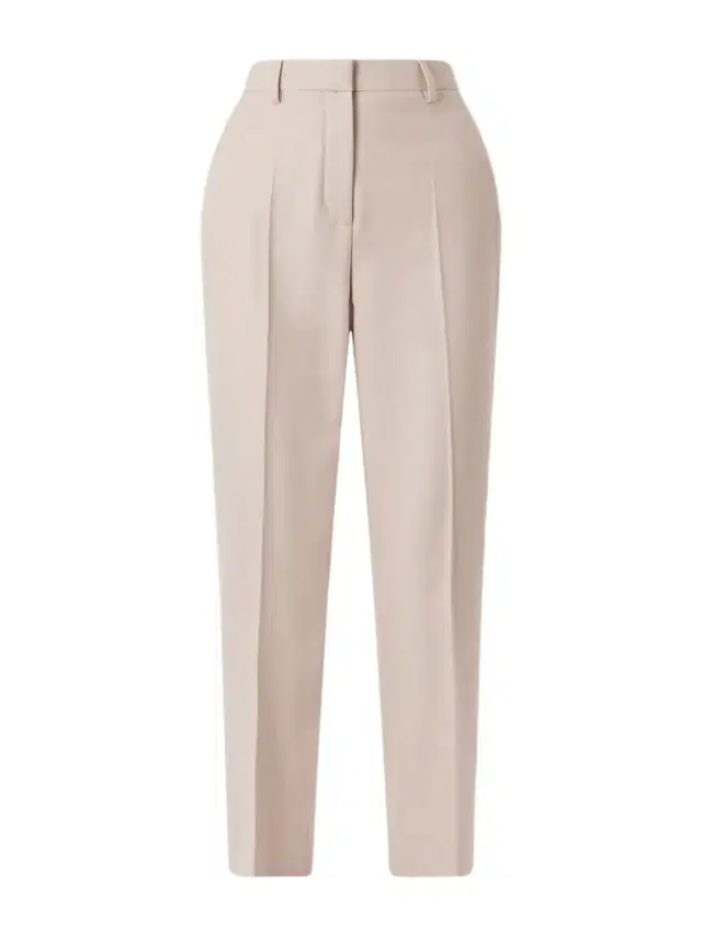 Loro Piana Dermot Cropped Wool And Cashmere-blend Flannel Straight-leg Pants