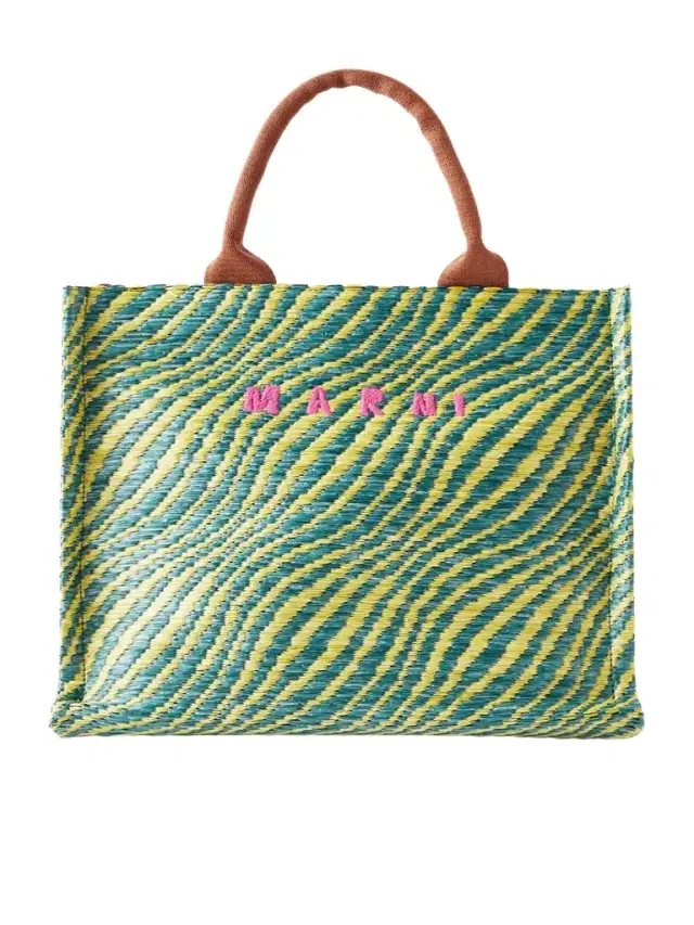Basket Small Jacquard Tote