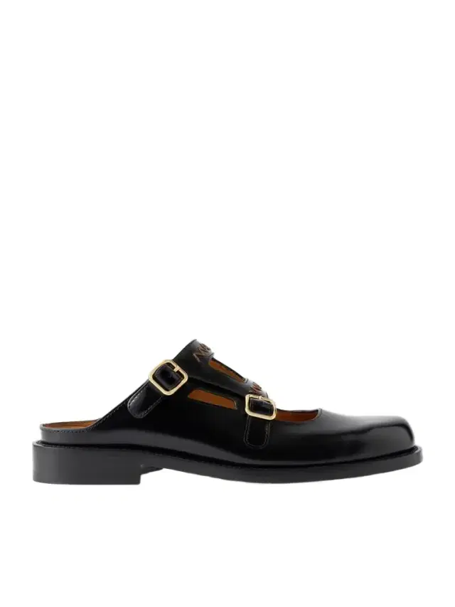 Sabot Woven Leather Slip-ons