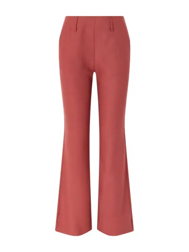 Charlie Silk Flared Pants