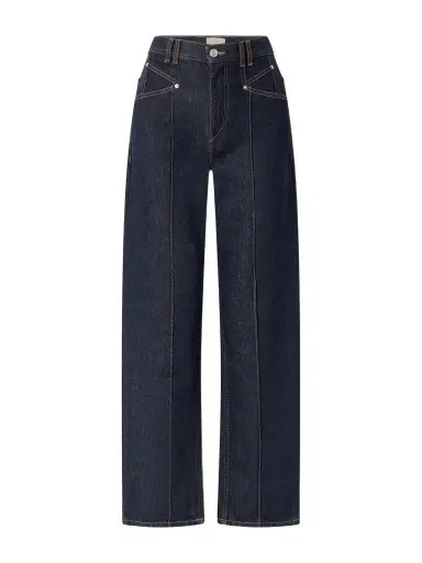 Isabel Marant Drolane Paneled Straight Jeans | Thumbnail 1 Isabel Marant Drolane Paneled Straight Jeans | Thumbnail 1