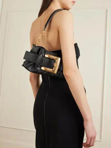 Balmain Anthem Buckled Leather Shoulder Bag | Thumbnail 6 Balmain Anthem Buckled Leather Shoulder Bag | Thumbnail 6