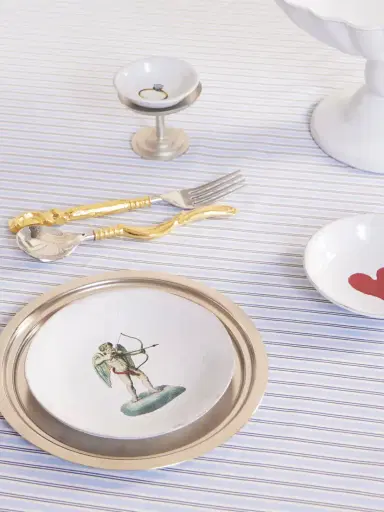 Astier De Villatte + John Derian Cupid Ceramic Plate | Thumbnail 2