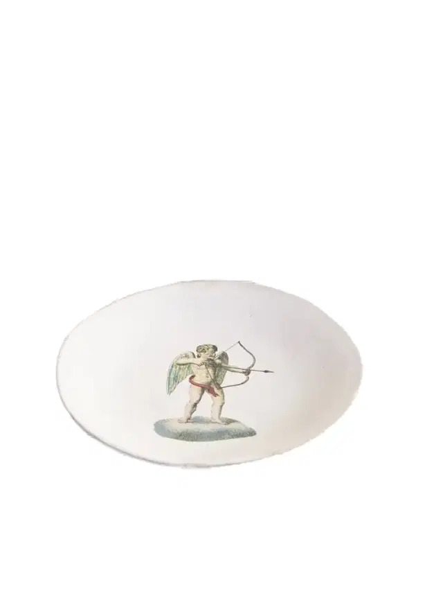 Astier De Villatte + John Derian Cupid Ceramic Plate