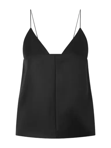 Brandon Maxwell The Bridges Paneled Wool And Silk-blend Top | Thumbnail 1 Brandon Maxwell The Bridges Paneled Wool And Silk-blend Top | Thumbnail 1
