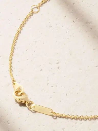 Garrard Wings 18-karat Gold, Diamond And Enamel Necklace | Thumbnail 3