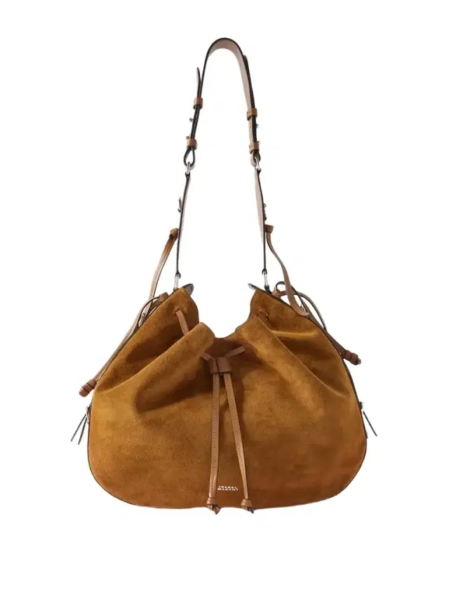 Bolton Leather-trimmed Suede Shoulder Bag