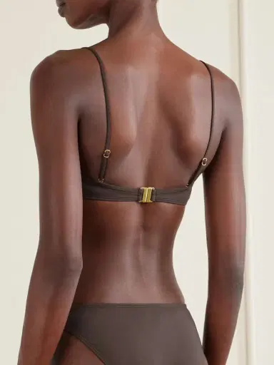 Nili Lotan Embellished Ruched Bikini Top | Thumbnail 3 Nili Lotan Embellished Ruched Bikini Top | Thumbnail 3