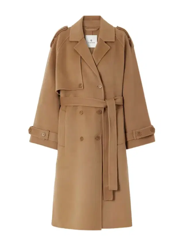 Rickie Wool And Cashmere-blend Trench Coat