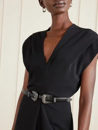 Déhanche Travertine Leather Belt | Thumbnail 2