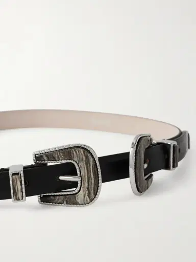 Déhanche Travertine Leather Belt | Thumbnail 3