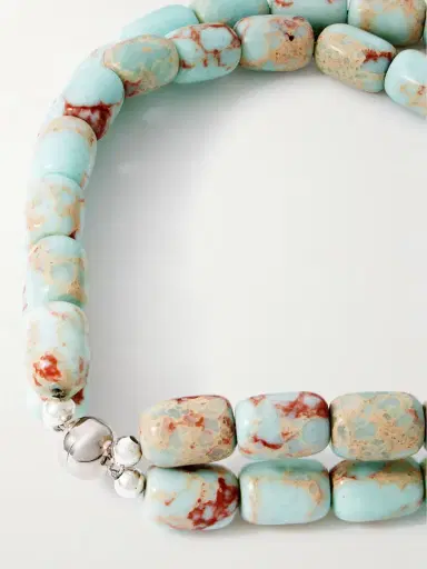 Julietta Nautilus Rhodium-plated, Resin, Agate And Shell Necklace | Thumbnail 3