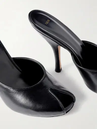 Jude Date Cutout Leather Mules | Thumbnail 4 Jude Date Cutout Leather Mules | Thumbnail 4