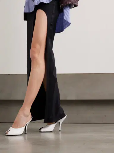 Jude Date Cutout Leather Mules | Thumbnail 2 Jude Date Cutout Leather Mules | Thumbnail 2