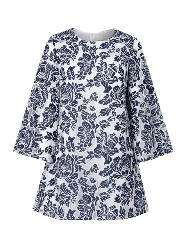 Borgo de Nor Stevie Cotton-blend Corded Lace Mini Dress