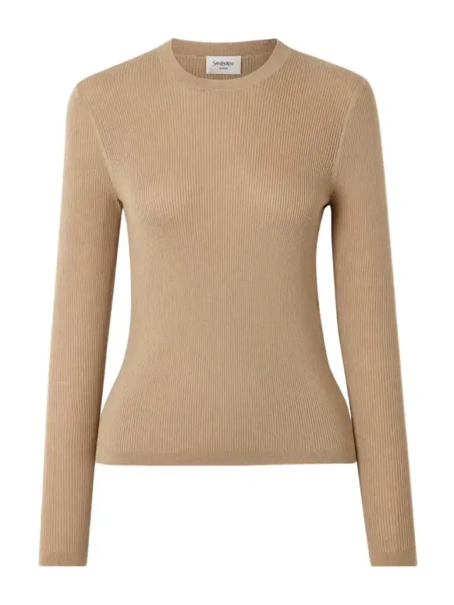 Ribbed-knit Wool, Cashmere And Silk-blend Top