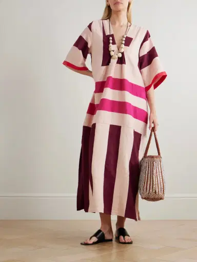 Lemlem Edna Paneled Cotton Maxi Dress | Thumbnail 2
