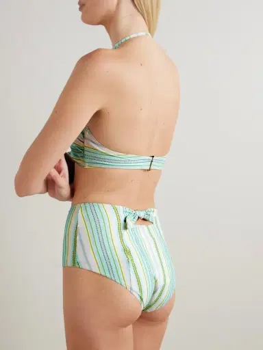 Lemlem Ava + Elsi Printed Ribbed Recycled Bikini | Thumbnail 3