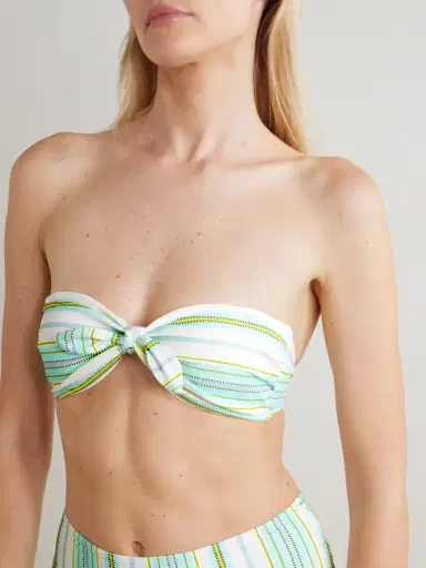 Lemlem Ava + Elsi Printed Ribbed Recycled Bikini | Thumbnail 5