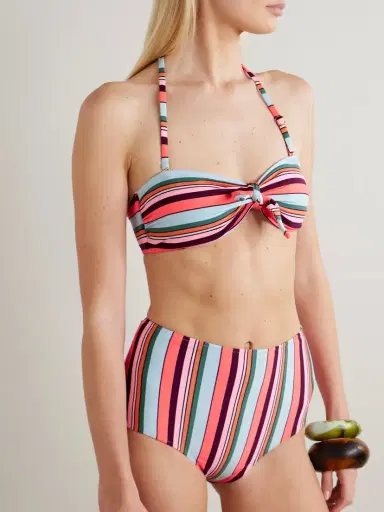 Lemlem Ava + Elsi Printed Ribbed Bikini | Thumbnail 2