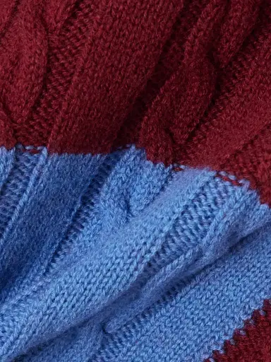 Loewe Layered Cable-knit Wool Sweater | Thumbnail 4