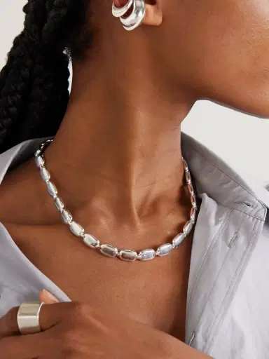 LIÉ STUDIO The Monica Silver-plated Necklace | Thumbnail 2 LIÉ STUDIO The Monica Silver-plated Necklace | Thumbnail 2