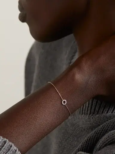 Mateo 14-karat Gold Diamond Bracelet | Thumbnail 2