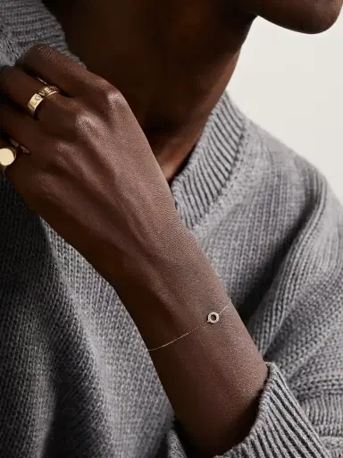 Mateo 14-karat Gold Diamond Bracelet | Thumbnail 5
