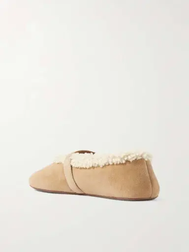 Alaïa Shearling Ballet Flats | Thumbnail 3 Alaïa Shearling Ballet Flats | Thumbnail 3