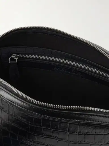 A Emery Halloran Croc-effect Leather Clutch | Thumbnail 6