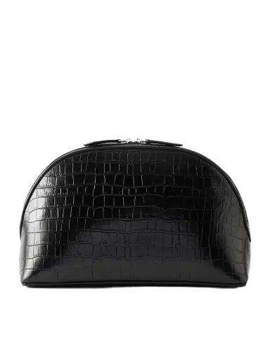 A Emery Halloran Croc-effect Leather Clutch | Thumbnail 1