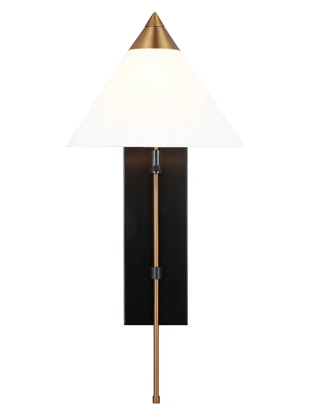 Kelly Wearstler Visual Comfort Studio Wall Sconce - Burnished Brass Deep Bronze