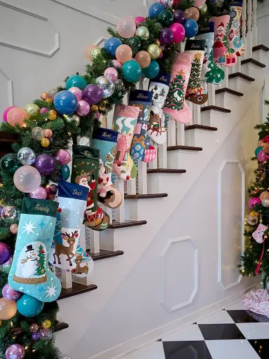 Bauble Stockings Bauble Stocking x Sainty Nelsen Nutcracker Stocking | Thumbnail 2 Bauble Stockings Bauble Stocking x Sainty Nelsen Nutcracker Stocking | Thumbnail 2