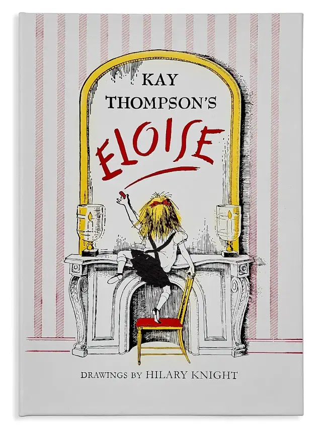 Graphic Image ''Eloise'' Leather-Bound Children's Book - White