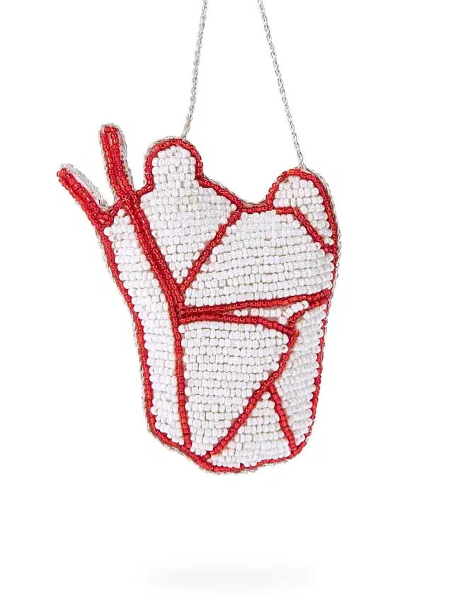 Holiday Chinese Food Box Ornament