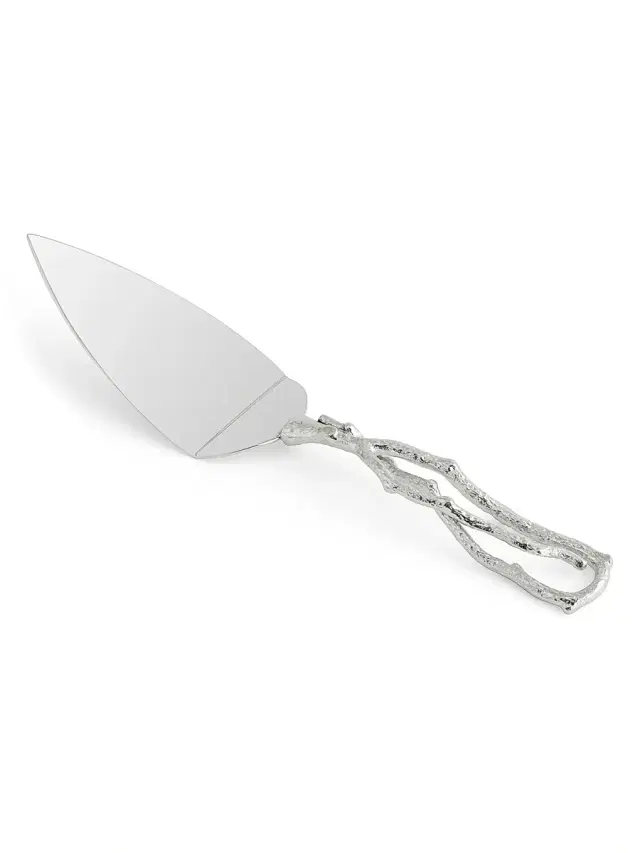 Pomegranate Silver Cake Knife
