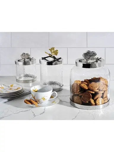 Michael Aram Black Orchid Cookie Jar - White | Thumbnail 11