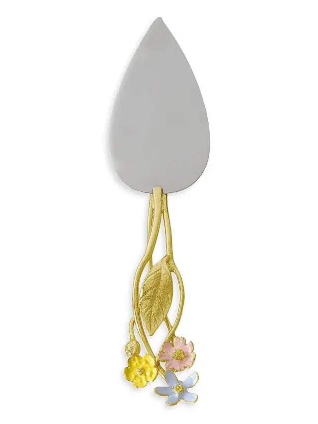 Michael Aram Wildflowers Cake Server