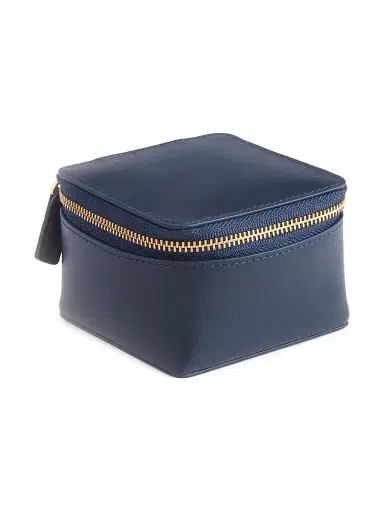 Royce New York Leather Zippered Jewelry Trinket Case | Thumbnail 2 Royce New York Leather Zippered Jewelry Trinket Case | Thumbnail 2