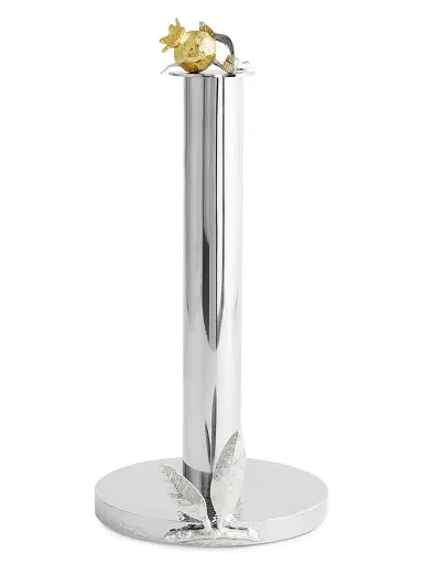 Michael Aram Pomegranate Silver & Gold Paper Towel Holder - Yellow Grey | Thumbnail 3 Michael Aram Pomegranate Silver & Gold Paper Towel Holder - Yellow Grey | Thumbnail 3
