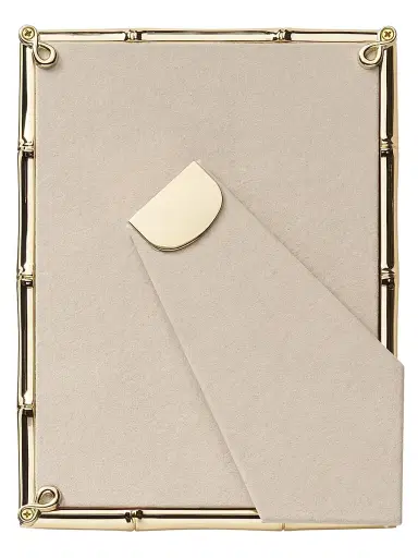 AERIN Ava Bamboo-Effect Brass Frame | Thumbnail 3