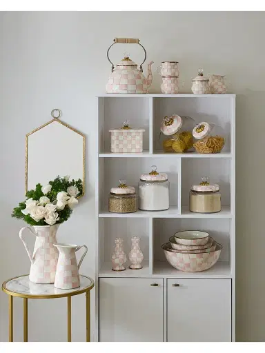 MacKenzie-Childs Rosy Check Lid Cookie Jar | Thumbnail 6 MacKenzie-Childs Rosy Check Lid Cookie Jar | Thumbnail 6