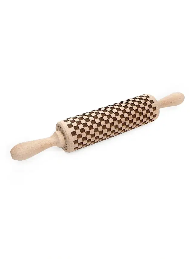 MacKenzie-Childs Check Rolling Pin