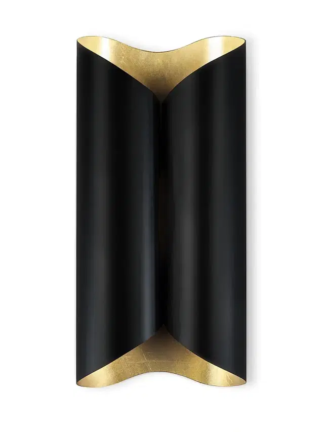 Regina Andrew Classics Coil Metal Large Sconce - Black