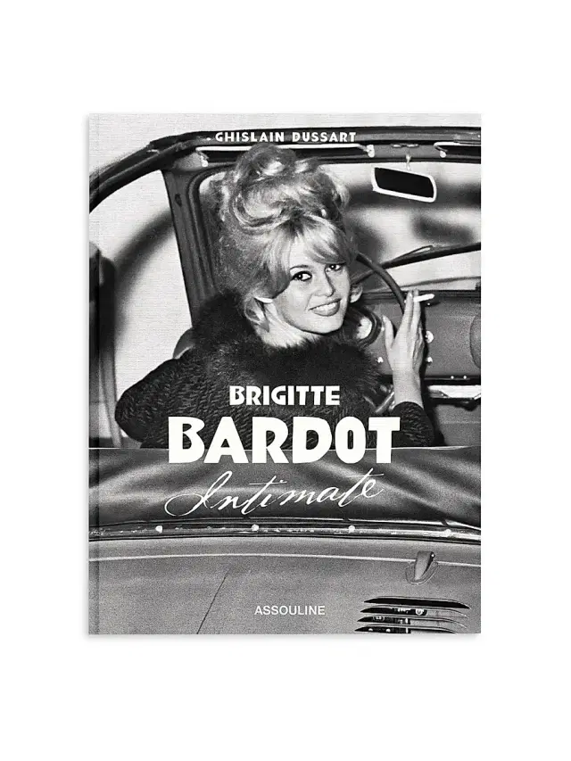 Assouline 'Brigitte Bardot Intime' Hardcover Book - Black