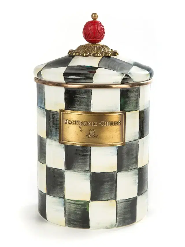 Courtly Check Canister