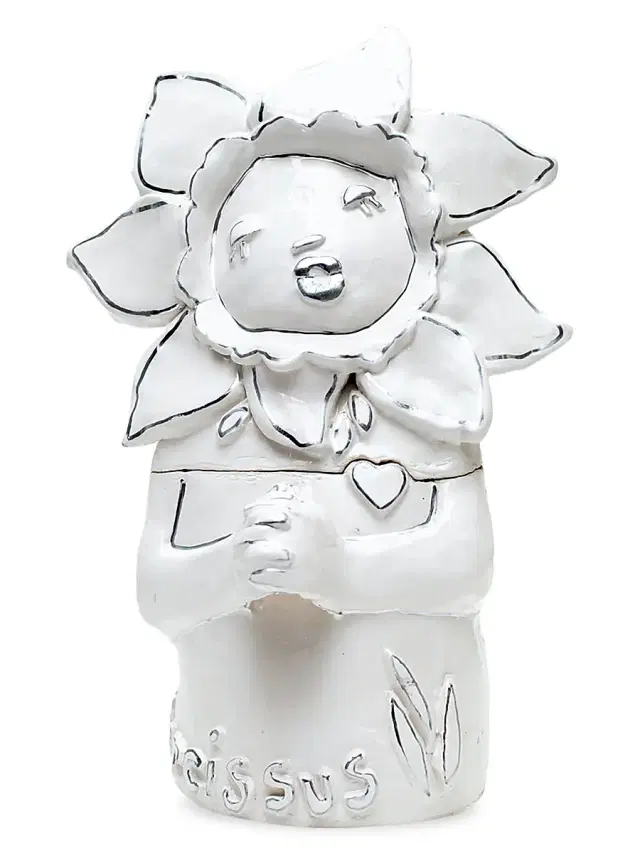 I Love Me Cookie Jar - White