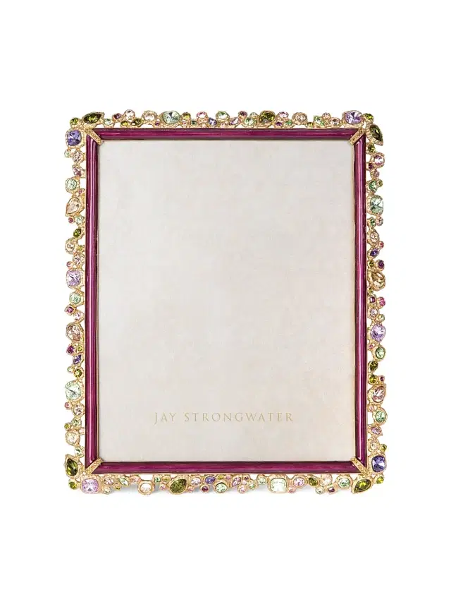 Theo Bejeweled 8" X 10" Frame - Bouquet